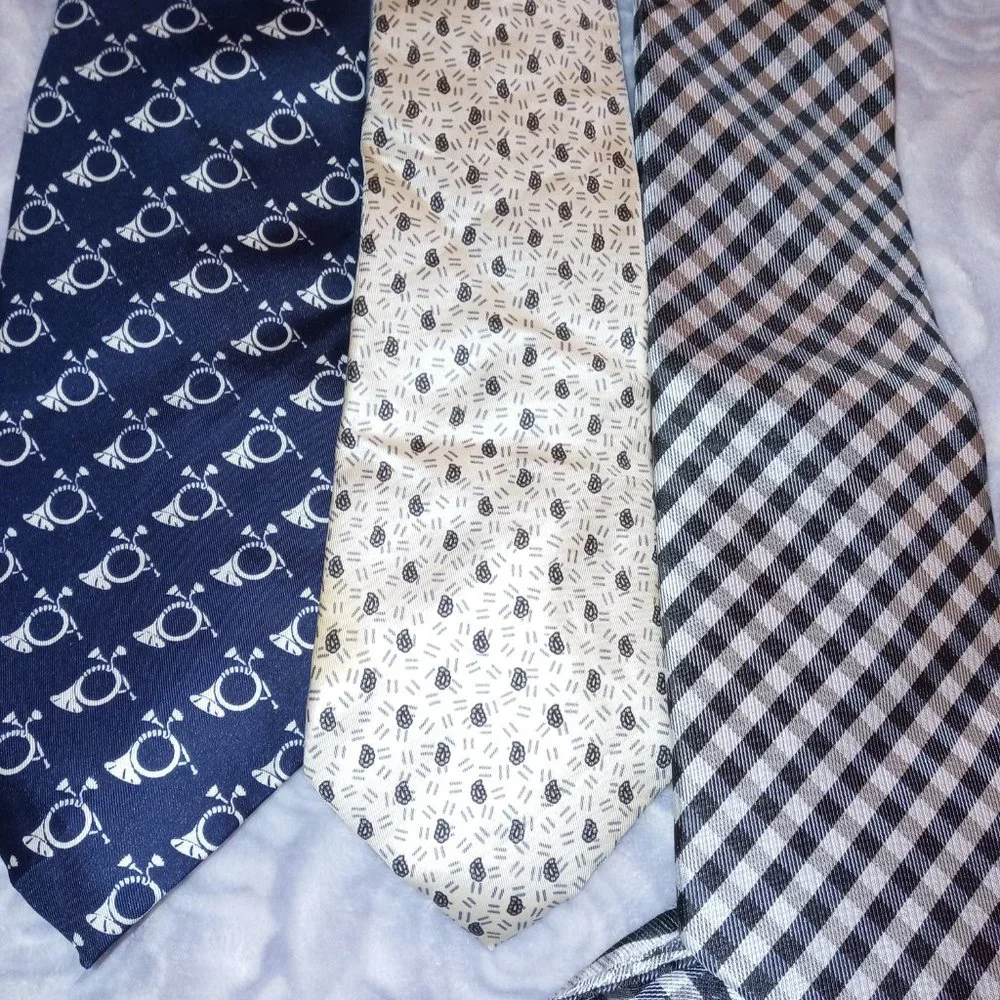 Bundle of 3 Men's Neckties - Picture 2 of 6